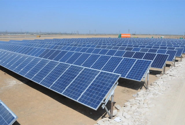 Начато строительство солнечной электростанции «Сураханы» - ФОТО