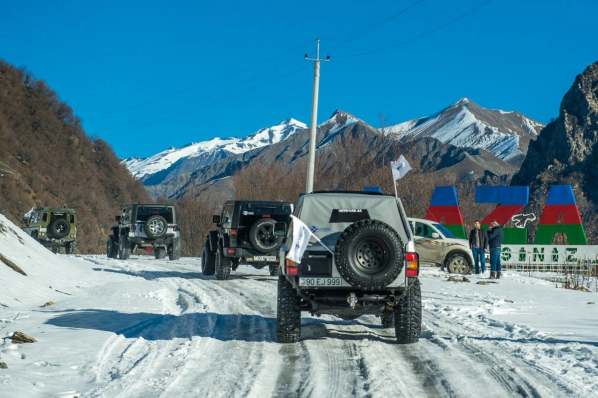 Qəbələdə “Offroad” yürüşü keçirilib – FOTO + VİDEO