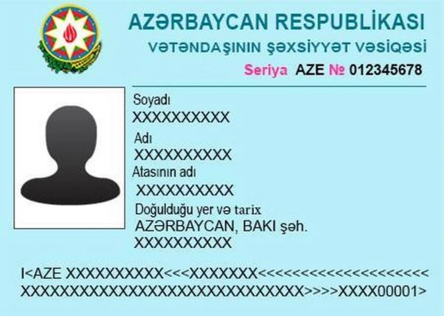 Новшество в удостоверениях личности в Азербайджане