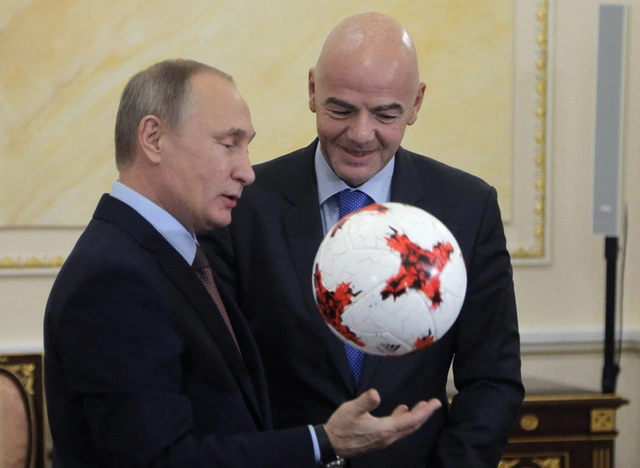 Путин назвал любимых футболистов