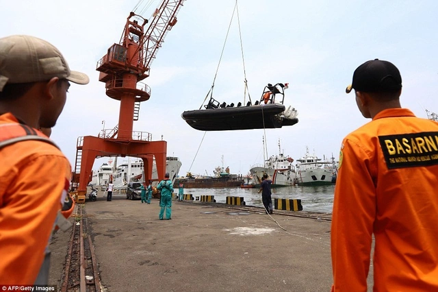 Найден черный ящик рухнувшего в Индонезии самолета - ФОТО