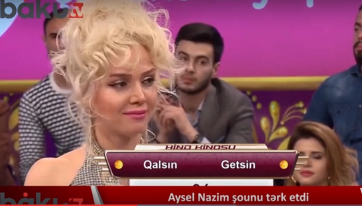 Aysel Nazim “Maşın Şou”nu tərk etdi - YENİLƏNİBVİDEO