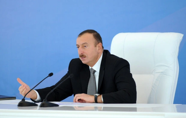 Ильхам Алиев: Азербайджанский народ не смирится с оккупацией