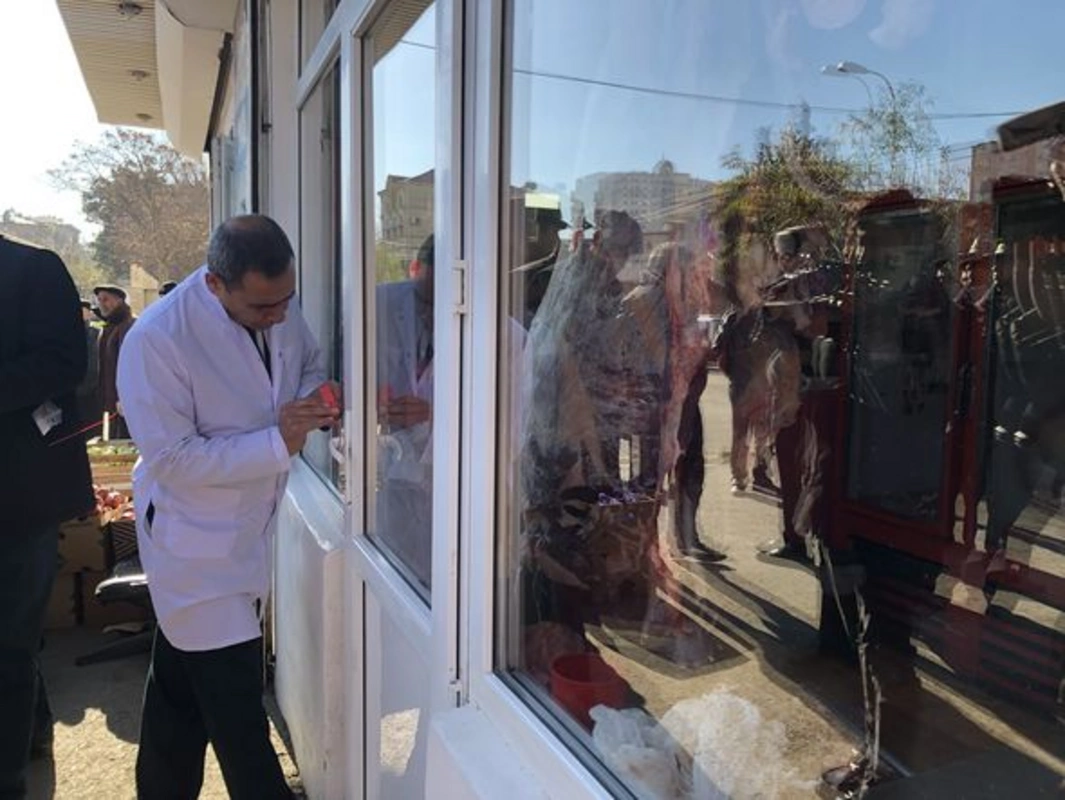 Bakıda qanunsuz heyvan kəsimi məntəqələri sökülüb - FOTO