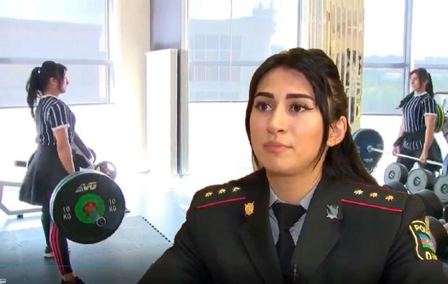 Сотрудница полиции Азербайджана покоряет вершины в спорте