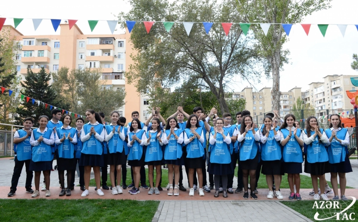 “Bizim həyət” layihəsi çərçivəsində daha bir həyət abadlaşdırılıb - FOTO