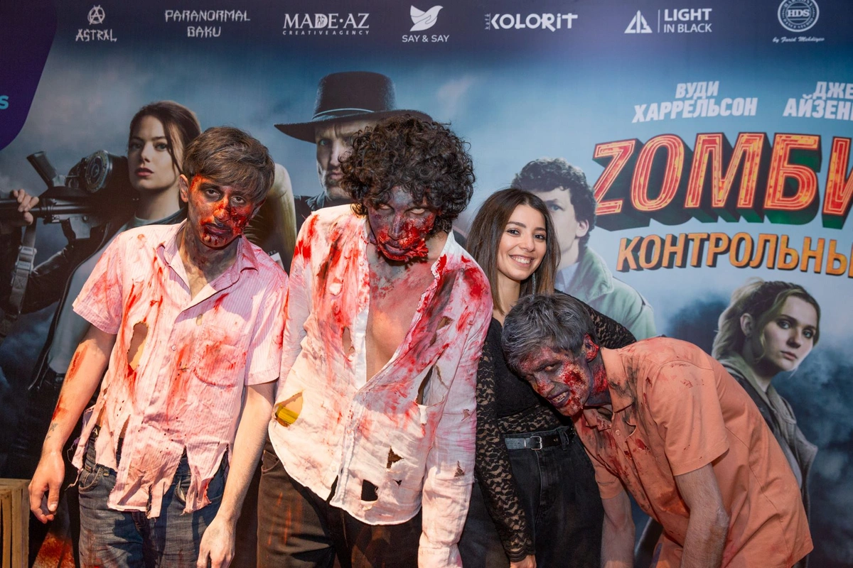 Zombilər yeni “CinemaPlus”a basqın etdi - FOTO/VİDEO