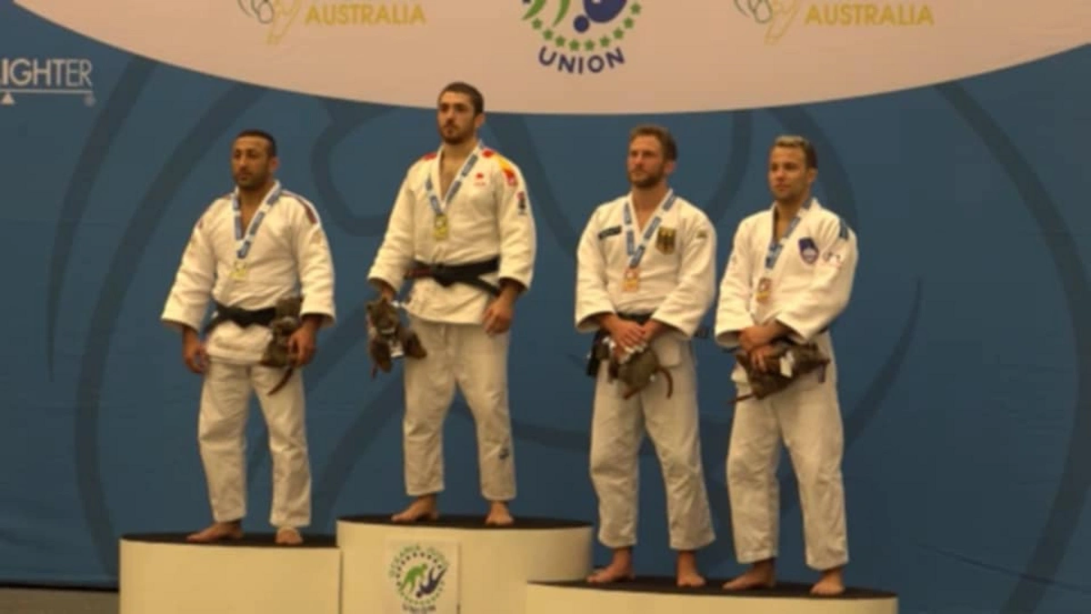 Cüdoçumuz Avstraliyada gümüş medal qazandı - FOTO