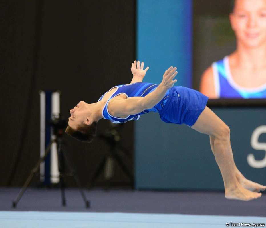 В Баку стартовал Международный турнир по мужской спортивной гимнастике AGF Junior Trophy - ФОТО