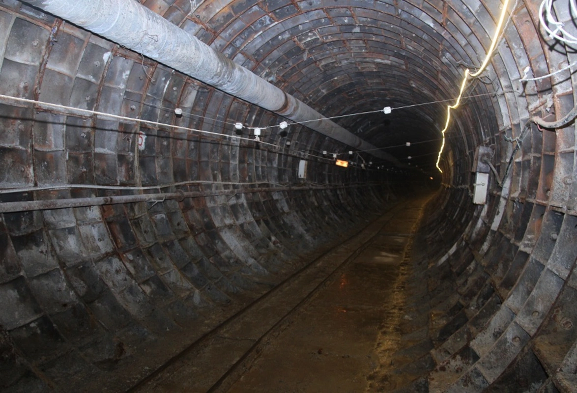 Metronun “Xocəsən” deposuna gedən tunellərdə qazıntı işləri tamamlanıb - FOTO