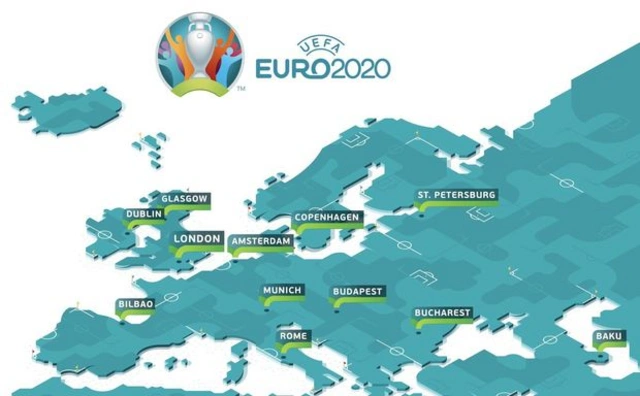 Пять городов готовы принять футбольный чемпионат Евро-2020