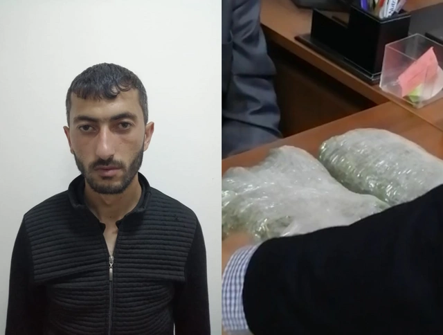 Narkotik vasitə satan Gürcüstan vətəndaşı Bakıda tutuldu - FOTO