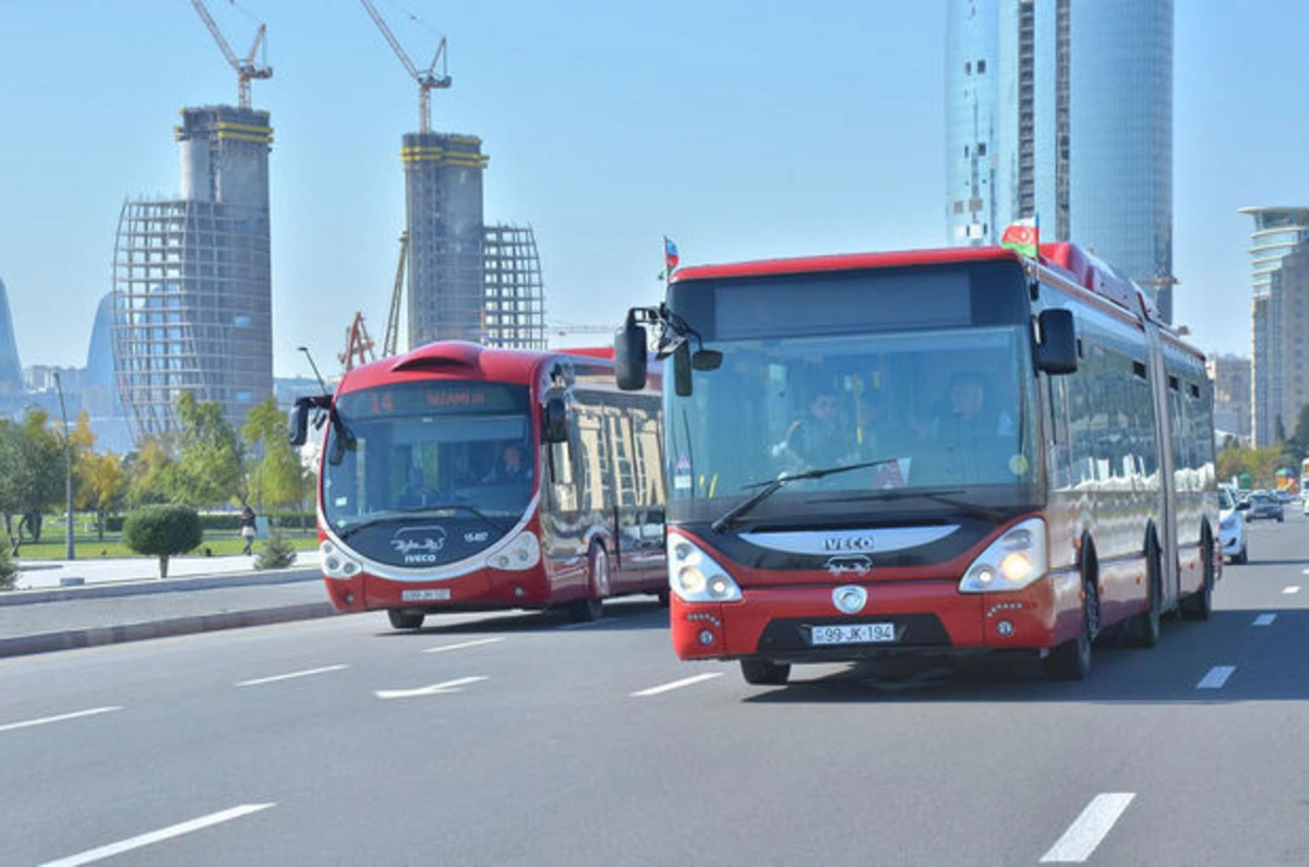 Bakıda nəqliyyatın ən sıx olduğu ərazilər açıqlandı - RƏSMİ