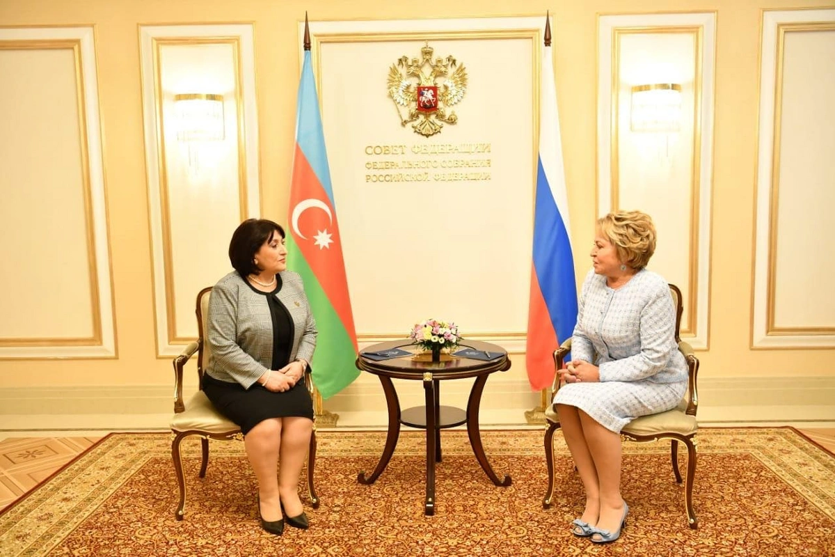 Valentina Matviyenko: “Azərbaycan bizim üçün strateji tərəfdaş olaraq qalır” - YENİLƏNİB + FOTO/VİDEO