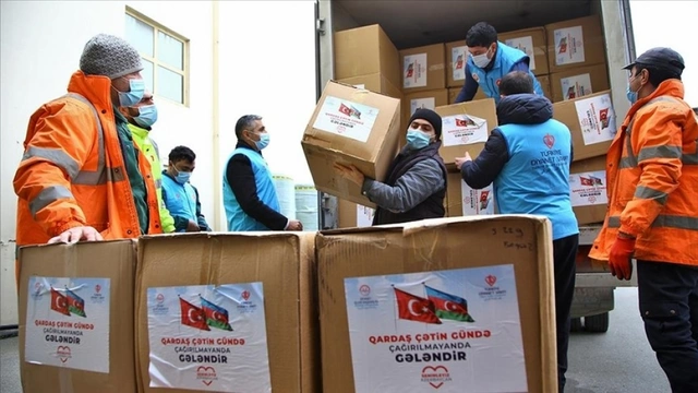 Türkiyə Azərbaycana humanitar yardım göndərdi