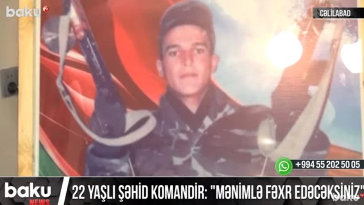 22 yaşlı şəhid komandir Səyadulla Əhmədov - VİDEO