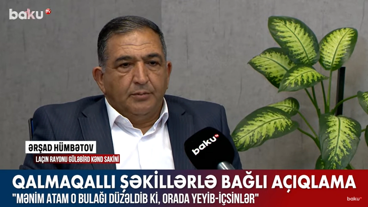 Laçında ətrafında içki məclisi qurulduğu iddia edilən bulağı salan şəxsin övladı danışdı - VİDEO