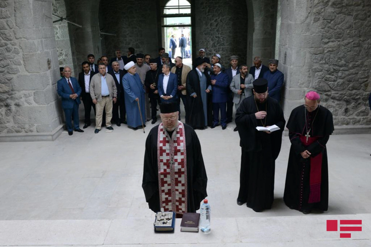 Главы христианских общин Азербайджана посетили Русскую православную церковь в Шуше