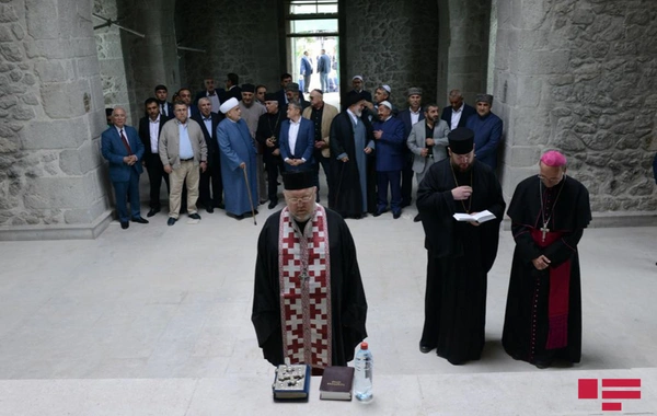 Главы христианских общин Азербайджана посетили Русскую православную церковь в Шуше