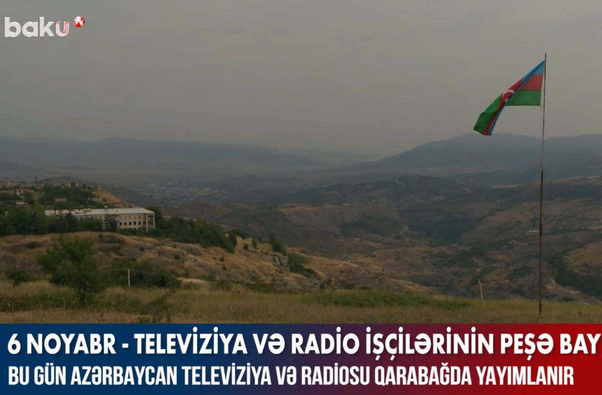 Bu gün Azərbaycan Televiziya və radiosu Qarabağda yayımlanır - VİDEO