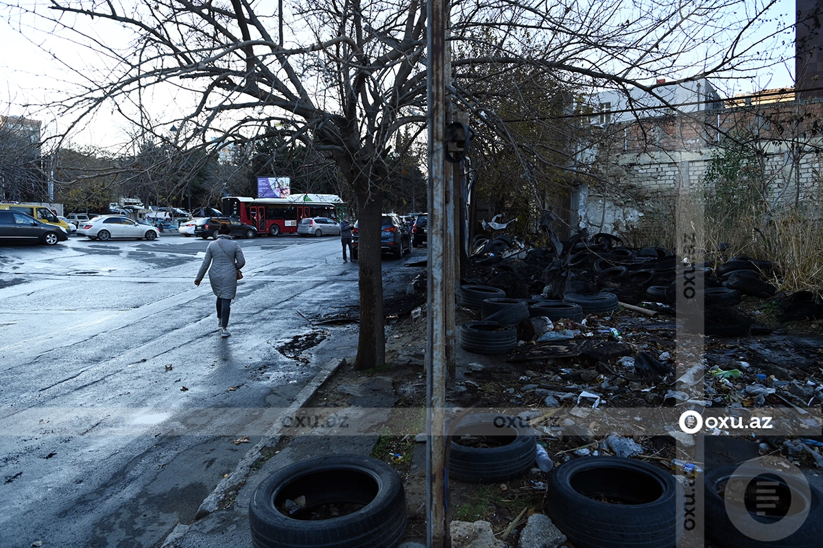 В центре Баку произошел пожар  - ОБНОВЛЕНО + ФОТО/ВИДЕО