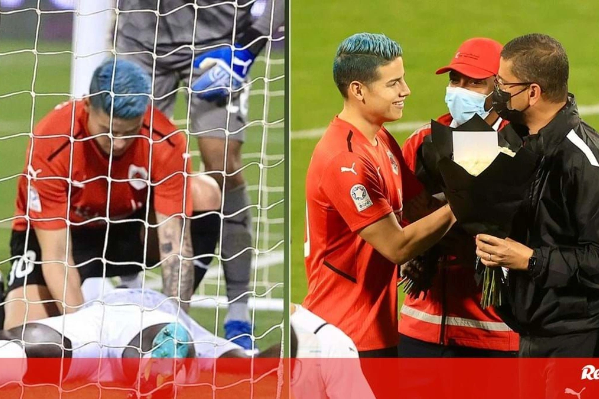 Хамес Родригес спас жизнь футболисту, у которого остановилось сердце во время матча - ФОТО