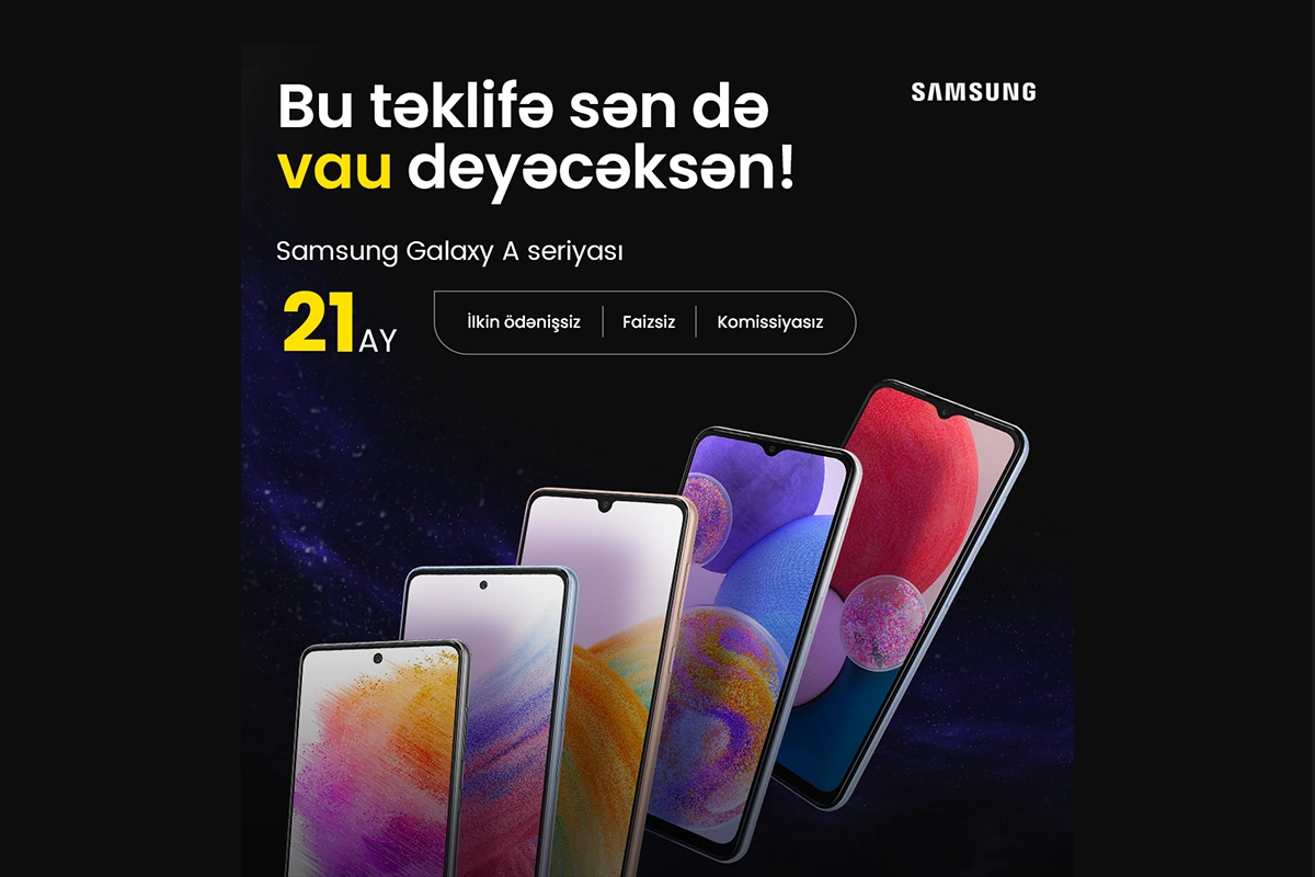 VAU! “Samsung” telefonu al, 21 aya ödə! - FOTO