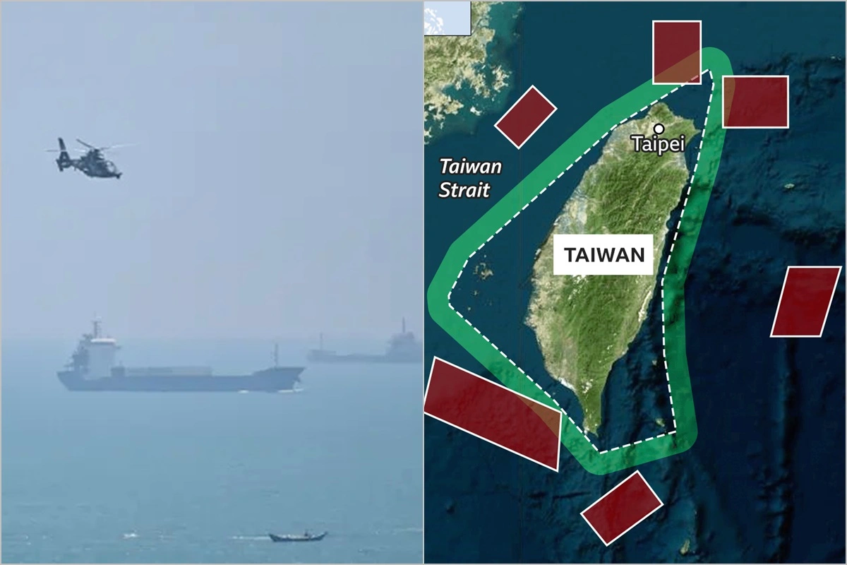 Армия Китая приступила к масштабным военным учениям вокруг Тайваня - ФОТО/ВИДЕО