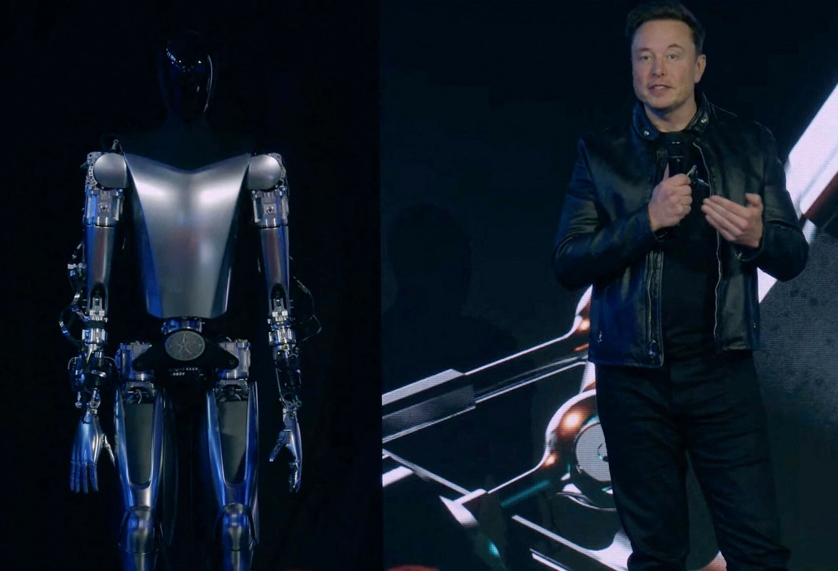 Илон Маск продемонстрировал робота-гуманоида Tesla Optimus - ФОТО/ВИДЕО