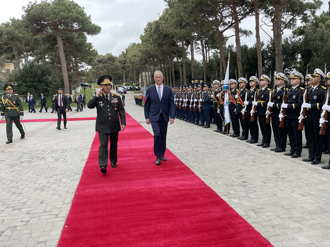 Azərbaycan ilə İsrail arasında hərbi əməkdaşlıq məsələləri müzakirə edilib - FOTO/VİDEO