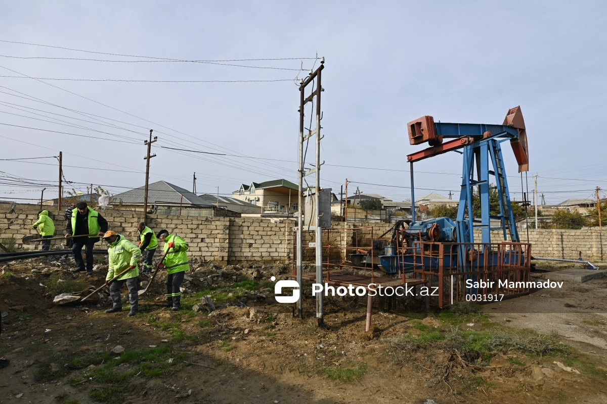 FHN rəsmisi: “Binəqədidəki riskli ərazi təmizlənir” - FOTO/VİDEO