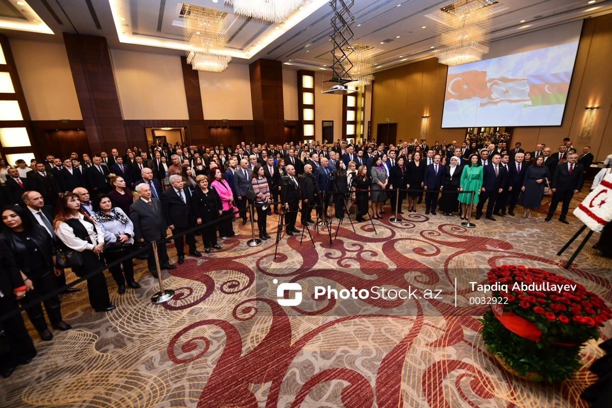 Şimali Kipr Türk Respublikasının yaranmasının 39-cu ildönümü ilə bağlı tədbir keçirilib - FOTO