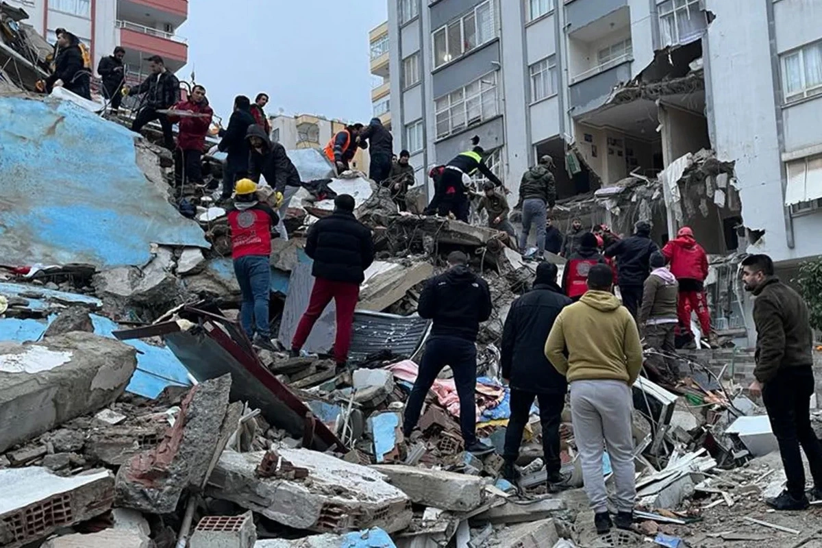 Türkiyədə baş verən dəhşətli zəlzələdən sonra 6 ballıq afterşoklar qeydə alındı - FOTO