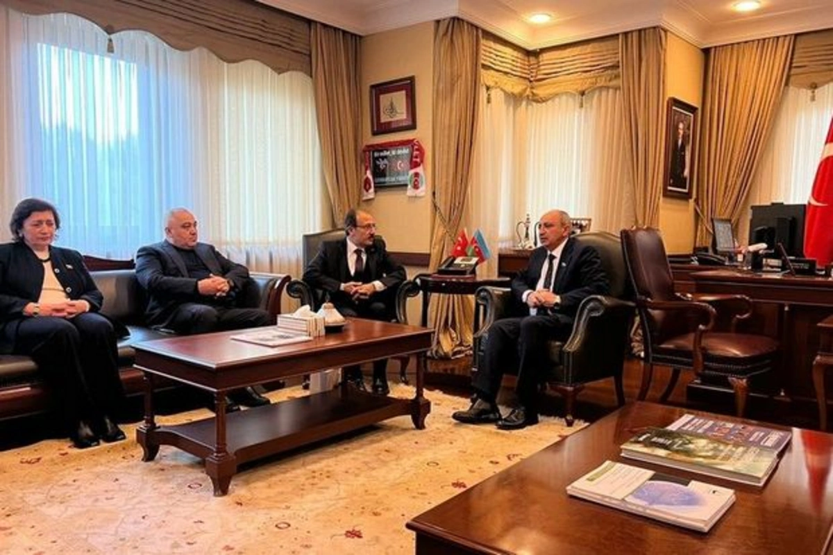 Руководство Общины Западного Азербайджана посетило посольство Турции в Баку - ФОТО