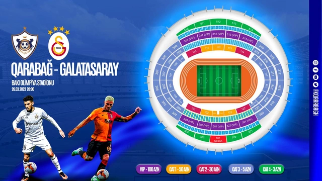 “Qarabağ” - “Qalatasaray”: Biletlər nə vaxt satışa çıxarılacaq?