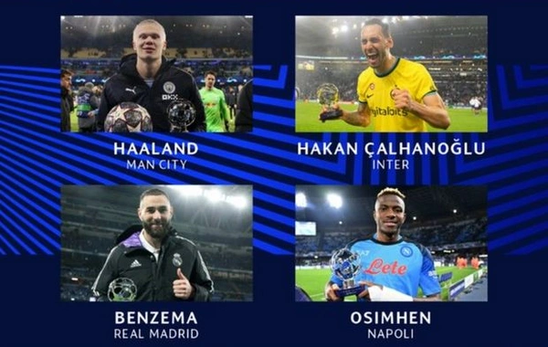 Лига чемпионов: Бензема и Холанд номинированы на звание лучшего игрока недели