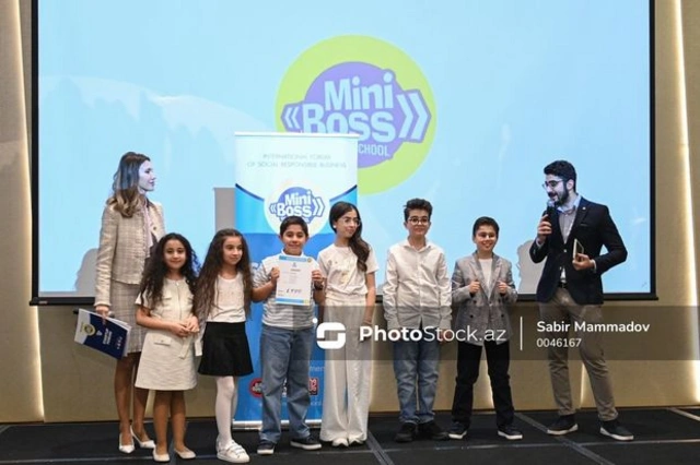 В Баку прошел детский стартап-форум Miniboss Business School - ФОТО/ВИДЕО