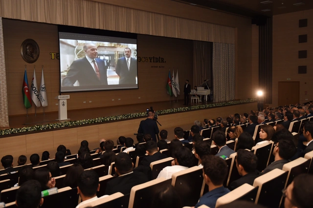 SOCAR ulu öndər Heydər Əliyevin 100 illik yubileyi münasibətilə tədbir keçirib - FOTO/VİDEO