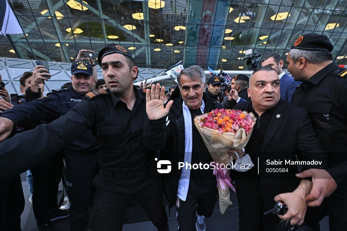 “Beşiktaş” Bakıya gəldi - FOTO/VİDEO