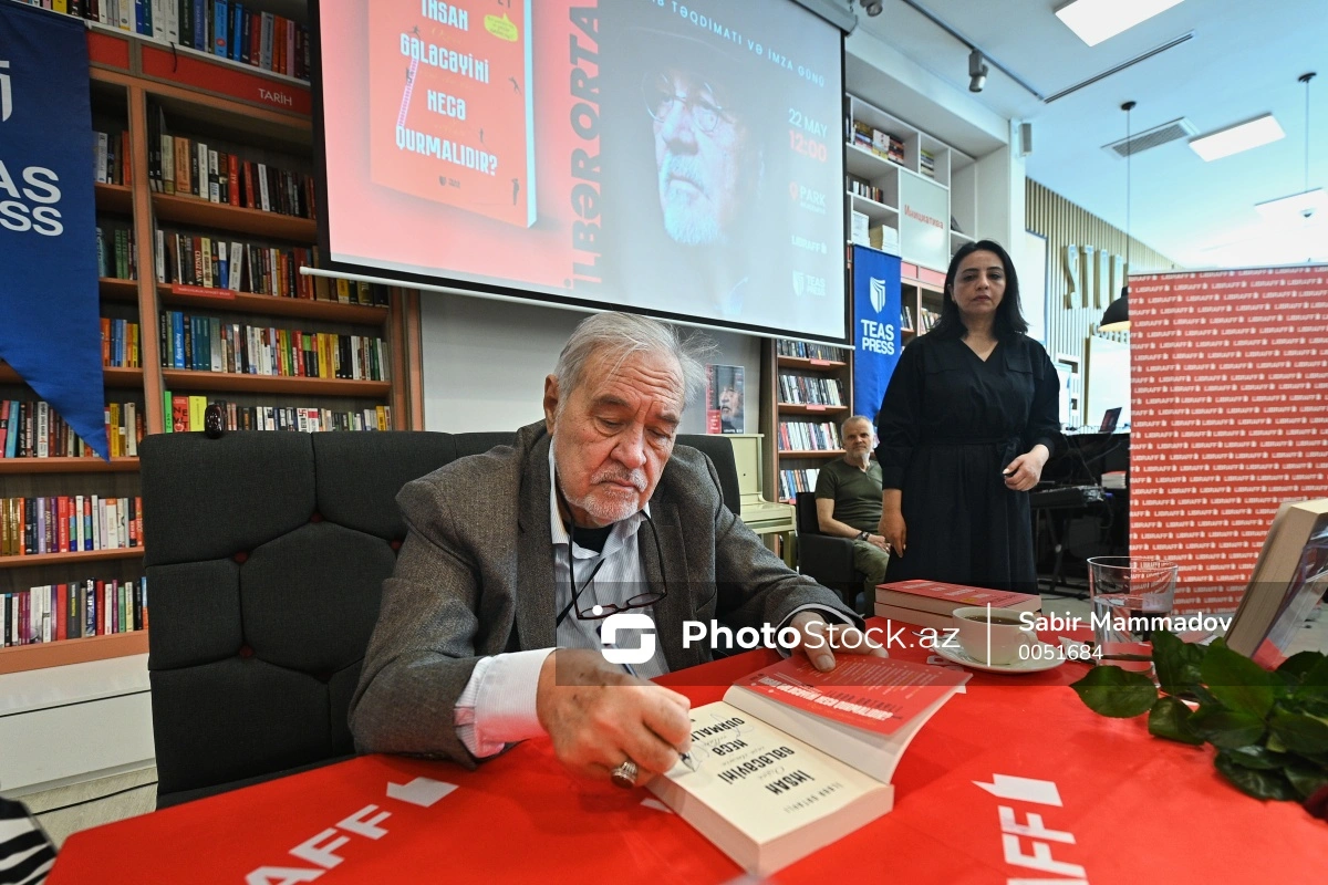 Bakıda İlbər Ortaylının kitab təqdimatı keçirilib - FOTO