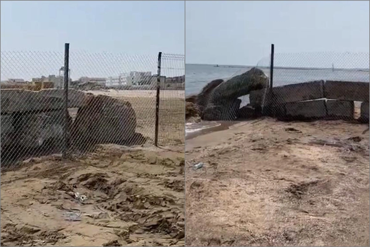 Buzovna qayalarında özbaşınalıq: Yeni hasarların bünövrəsi qoyulub - FOTO