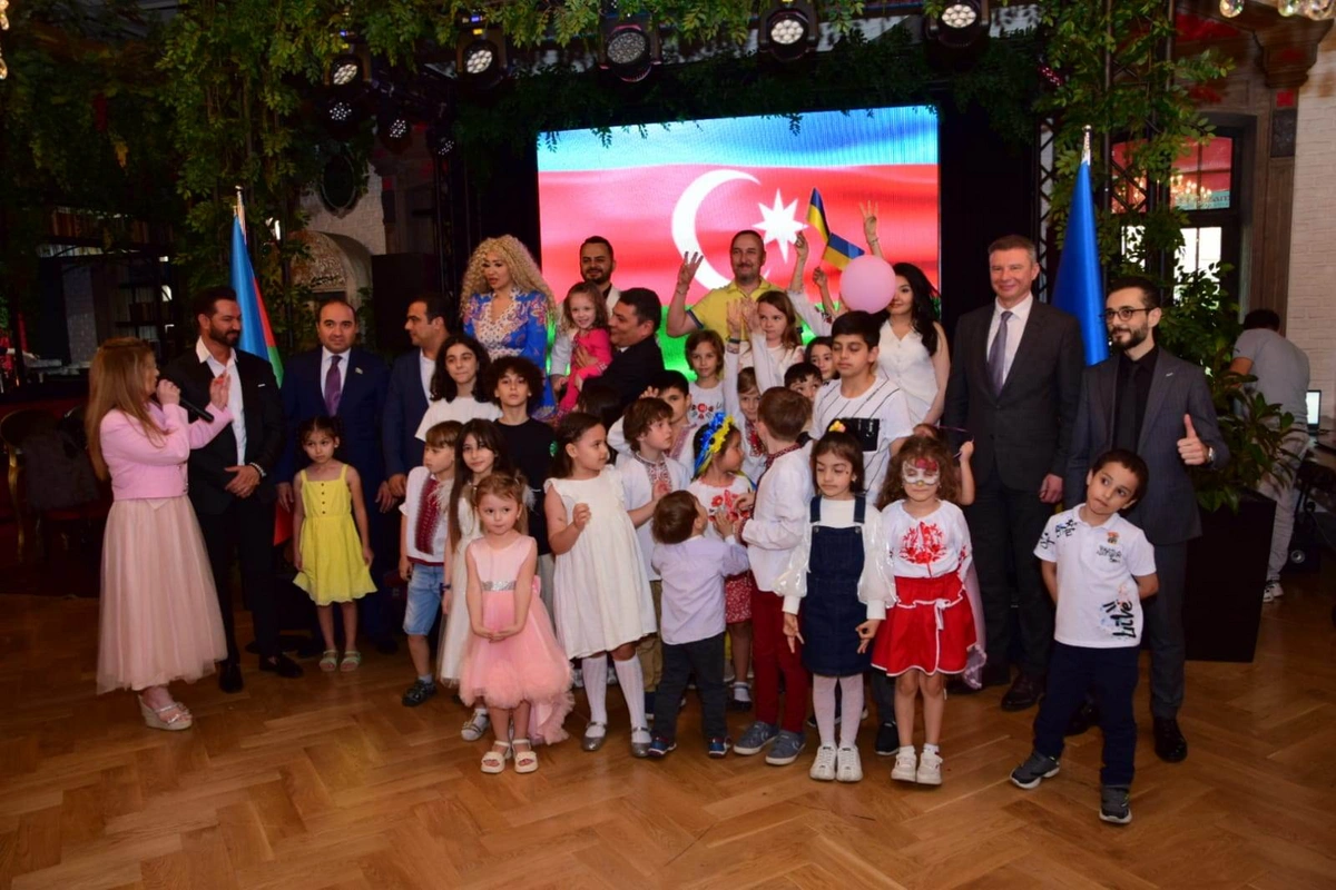 Bakıda ukraynalı uşaqlar üçün bayram tədbiri keçirildi - FOTO