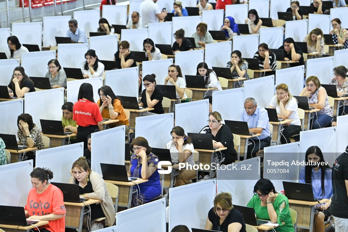 Bu gün sertifikatlaşdırma imtahanlarının son günüdür - FOTO