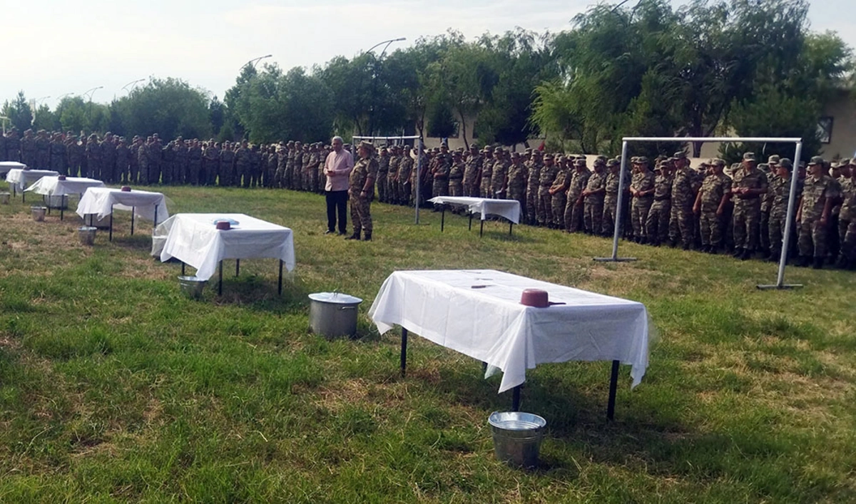 Azərbaycan Ordusunda Qurban bayramı münasibətilə tədbirlər keçirilib - FOTO