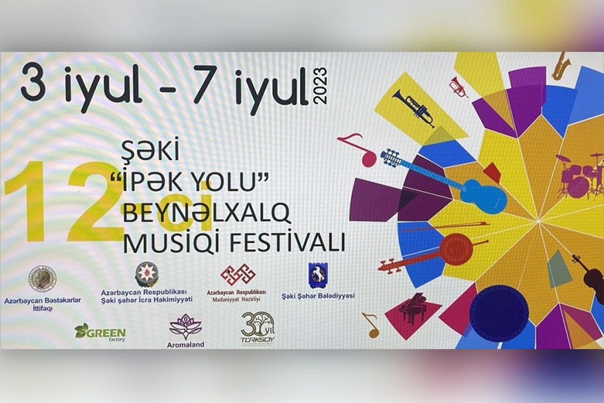 Şəki “İpək Yolu” XII Beynəlxalq Musiqi Festivalına ev sahibliyi edir