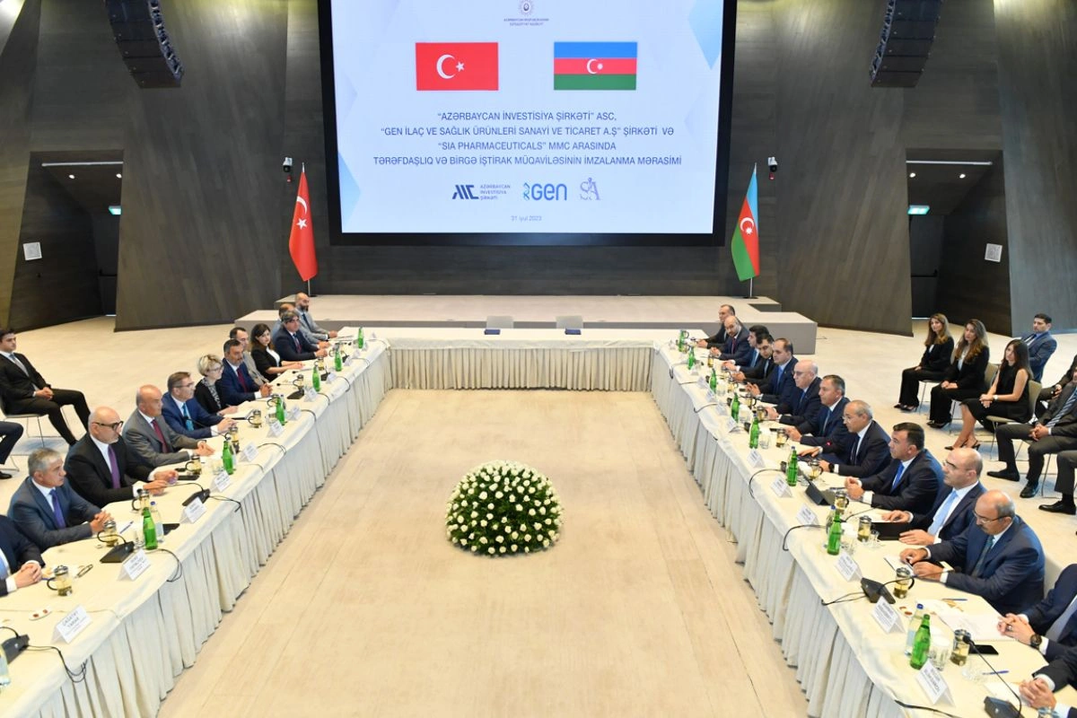 Азербайджан и Турция построят завод по производству фармацевтической продукции в Баку - ФОТО/ВИДЕО
