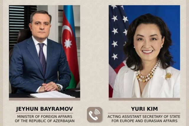 Джейхун Байрамов провел телефонный разговор с и.о. помощника госсекретаря США - ВИДЕО