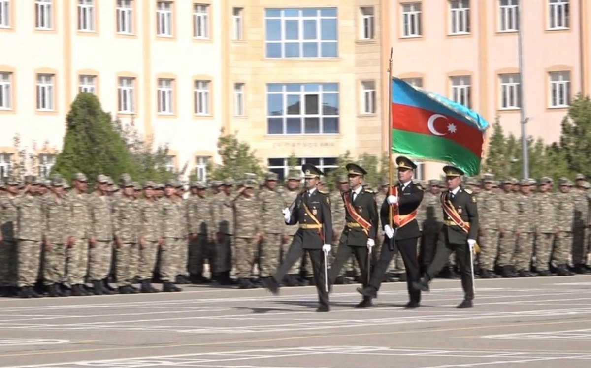 Naxçıvanda ilk milli hərbi hissənin yaradılması qeyd edildi - FOTO