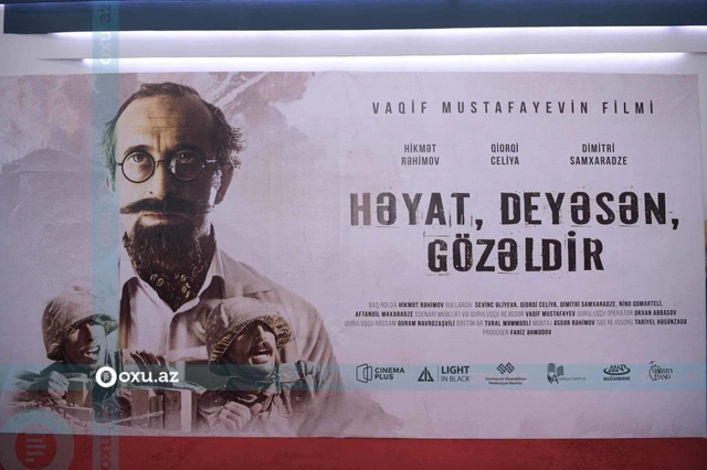 “CinemaPlus”da “Həyat, deyəsən, gözəldir” filminin qala gecəsi keçirildi - FOTO