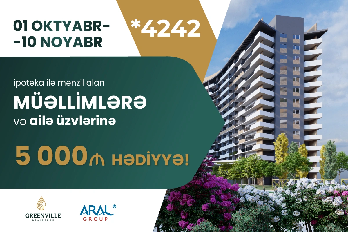 Müəllimlər və ailə üzvlərinə 5 000 AZN hədiyyə! - FOTO